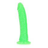 REALROCK 18 cm Slim Glow in the Dark Neon - Green - DONGS - Naughty by Nature Adult Store