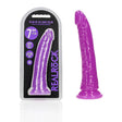 REALROCK 18 cm Slim Glow in the Dark Neon - Purple - DONGS - Naughty by Nature Adult Store
