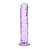 REALROCK 18 cm Straight Dildo - Purple 18 cm (7'') Dong - DONGS - Naughty by Nature Adult Store