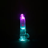 REALROCK 6'' with Balls Wireless Rechargeable LED Vibrating Dong - DONGS - Naughty by Nature Adult Store