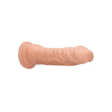 REALROCK 7" Realistic Dildo – Flesh TPE Suction Cup Dong by Shots Toys - DONGS
