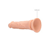 REALROCK 7" Realistic Dildo – Flesh TPE Suction Cup Dong by Shots Toys - DONGS