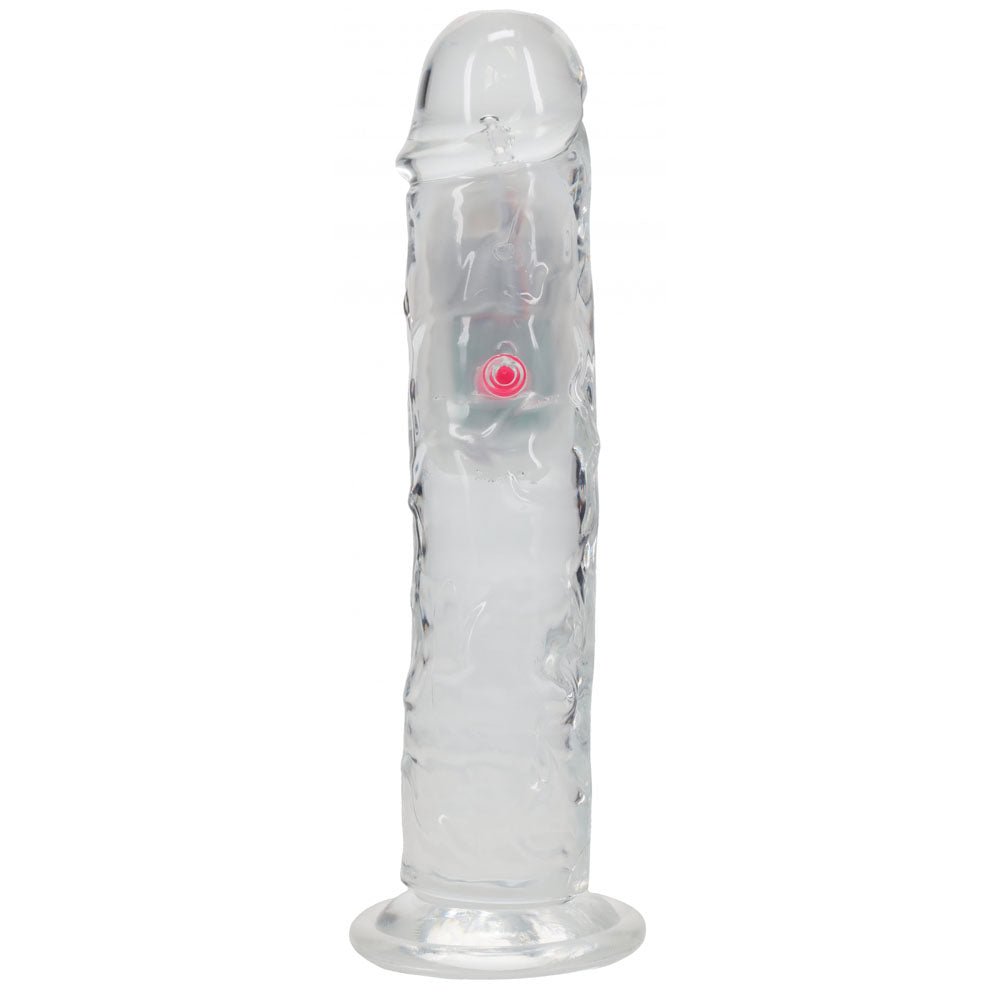 REALROCK 8'' No Balls Wireless Rechargeable LED Vibrating Dong - DONGS - Naughty by Nature Adult Store