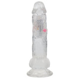 REALROCK 8'' with Balls Wireless Rechargeable LED Vibrating Dong - DONGS - Naughty by Nature Adult Store