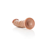 RealRock Realistic Curved Dildo With Suction Cup 23 Cm Tan - DONGS
