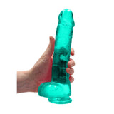 REALROCK Realistic Dildo With Balls 9IN - Naughty by Nature Adult Store