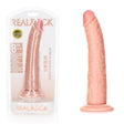 REALROCK Realistic Slim Dildo with Suction Cup - (8'') - DONGS