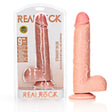 REALROCK Straight Realistic Dildo with Balls - 23 cm - DONGS