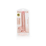 REALROCK Straight Realistic Dildo with Balls - Flesh (10'') Dong - DONGS
