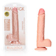 REALROCK Straight Realistic Dildo with Balls - Flesh (10'') Dong - DONGS