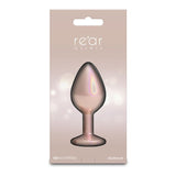 Rear Assets Iridescent - Iridescent Champagne 8.2 cm Medium Butt Plug - ANAL TOYS