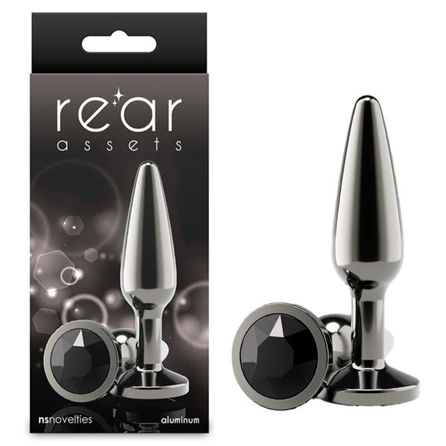 Rear Assets Tapered - Medium - Gunmetal - ANAL TOYS