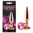 Rear Assets Tapered - Medium - Rose Gold - ANAL TOYS