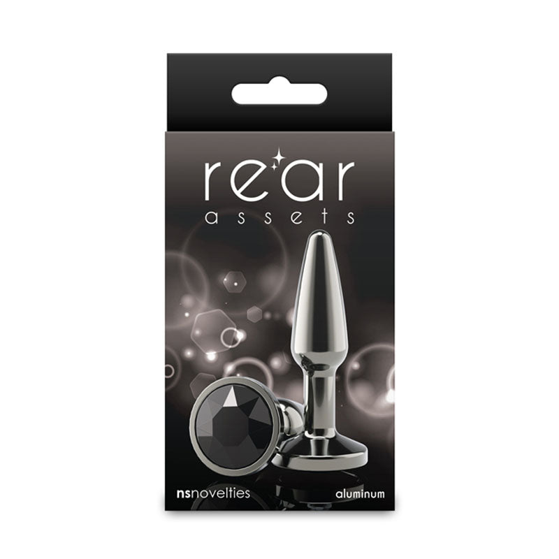 Rear Assets Tapered - Small - Gunmetal - ANAL TOYS