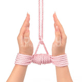 Rebellion Reign Silky Bondage Rope - Pink 10 metre length - BONDAGE - TOYS