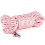 Rebellion Reign Silky Bondage Rope - Pink 10 metre length - BONDAGE - TOYS