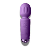 Rechargeable 16 Mode Silicone Mini Wand Violet Dream - Adult Toys