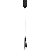 Rectangle Crop Whip Black - Adult Toys