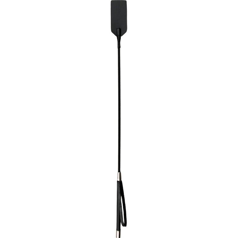 Rectangle Crop Whip Black - Adult Toys