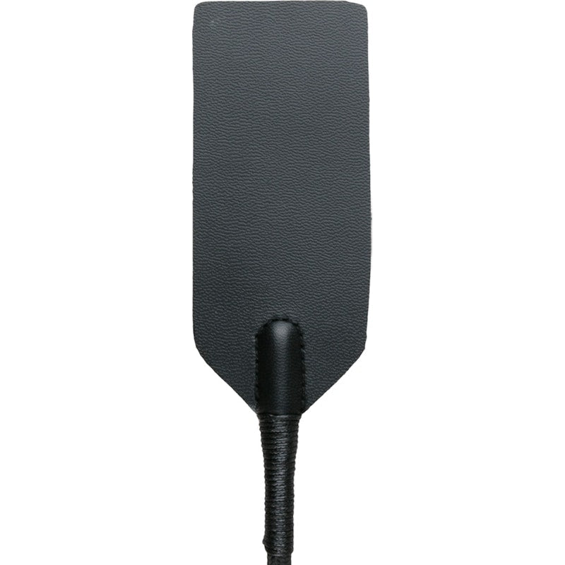 Rectangle Crop Whip Black - Adult Toys