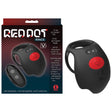 Red Dot Rings - V3 - Black USB Rechargeable Vibrating Cock & Ball Ring with Remote - COCK RINGS