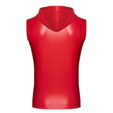 Red Ignite Hooded Vest - Lingerie
