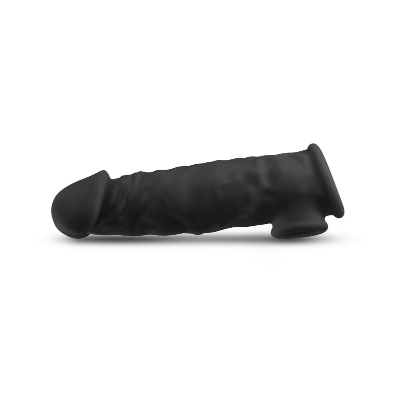 Renegade Annex - Thick Black 18.6 cm Penis Extender Sleeve - SLEEVES - Naughty by Nature Adult Store
