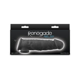 Renegade Annex - Thick Black 18.6 cm Penis Extender Sleeve - SLEEVES - Naughty by Nature Adult Store