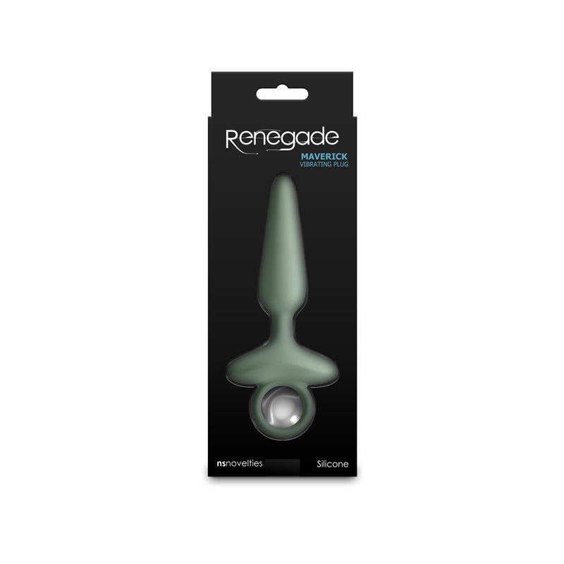 Renegade Maverick - 15 cm USB Rechargeable Vibrating Butt Plug - ANAL TOYS