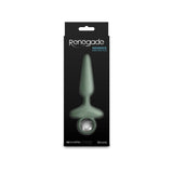 Renegade Maverick - 15 cm USB Rechargeable Vibrating Butt Plug - ANAL TOYS