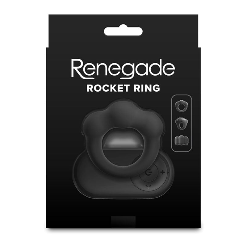 Renegade Rocket Ring - Vibrating Cock Ring with Wireless Remote - COCK RINGS