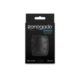Renegade Sidekick - Black Rechargeable Vibrating Penis Cage - COCK RINGS