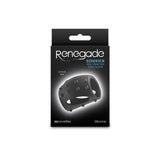 Renegade Sidekick - Black Rechargeable Vibrating Penis Cage - COCK RINGS