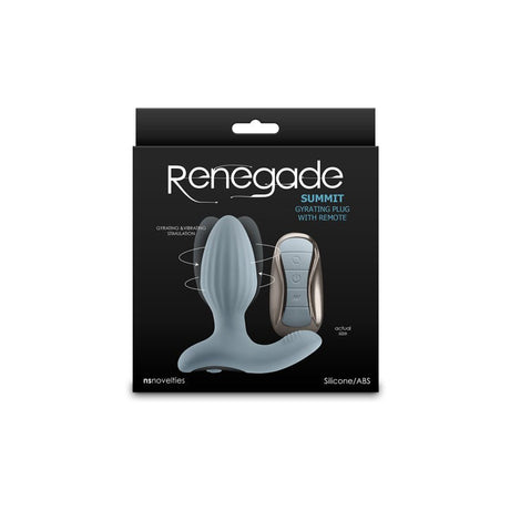 Renegade Summit - Vibrating Butt Plug with Remote - ANAL TOYS