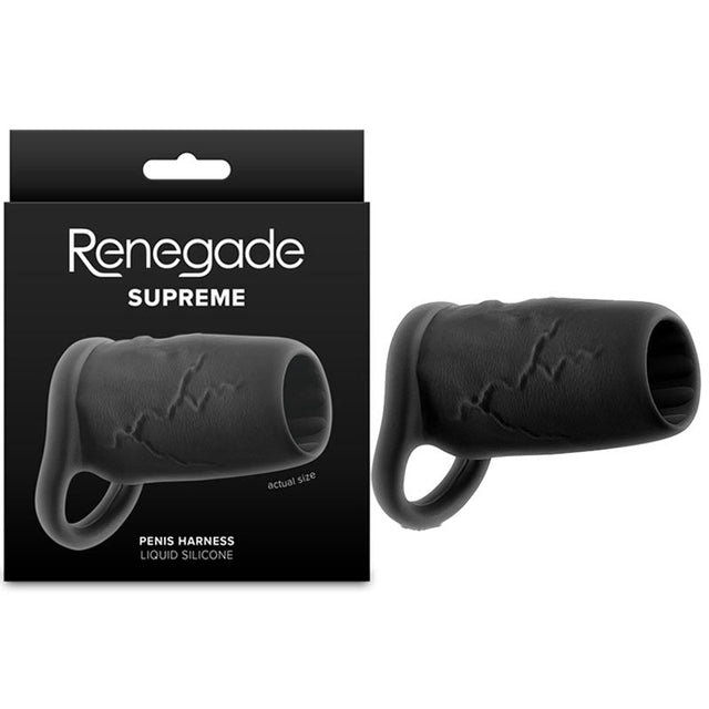 Renegade Supreme - Black Penis Sleeve - SLEEVES
