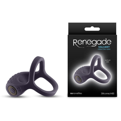 Renegade Valiant - Grey Rechargeable Cock Ring - COCK RINGS