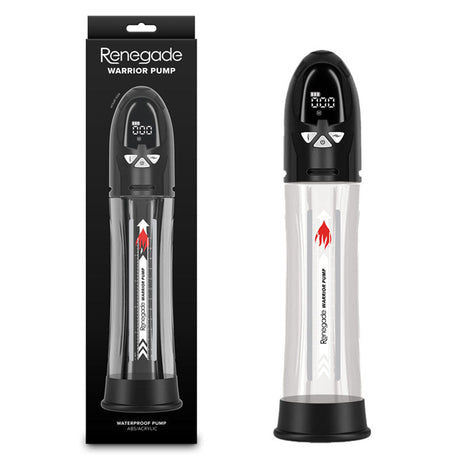 Renegade Warrior Pump - Waterproof Automatic Penis Pump - PUMPS