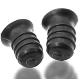 Ribnibs Curved Springy - Ribbed Nip Suckers Night - Adult Toys