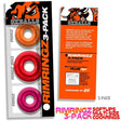 RimRingz 3 Pc Multi Size Fire Hots - cock ring