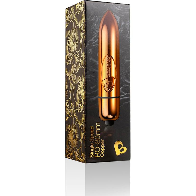 RO - 80 Single Speed Bullet Copper - Adult Toys
