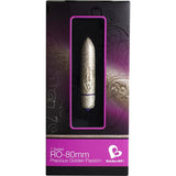 RO - 80mm 7 Speed Precious Rose Gold Vibrating Bullet - Adult Toys