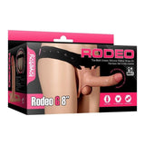 Rodeo Hollow G Strap On Set 8in - Adult Toys