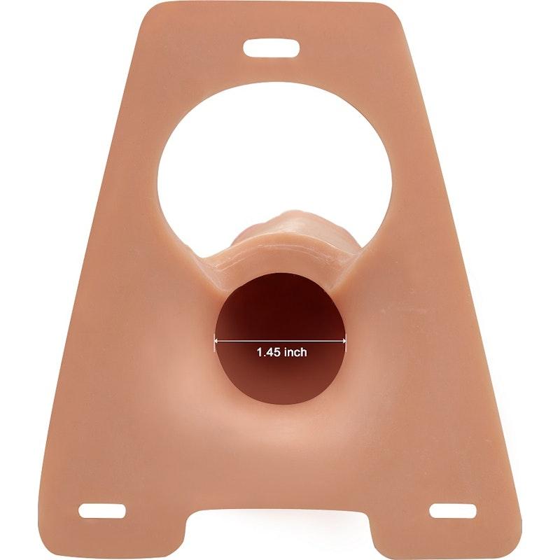 Rodeo Hollow Strap On Set 8.5in - Adult Toys