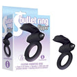 S - Bullet Ring - Flipper - Black Vibrating Cock Ring - COCK RINGS