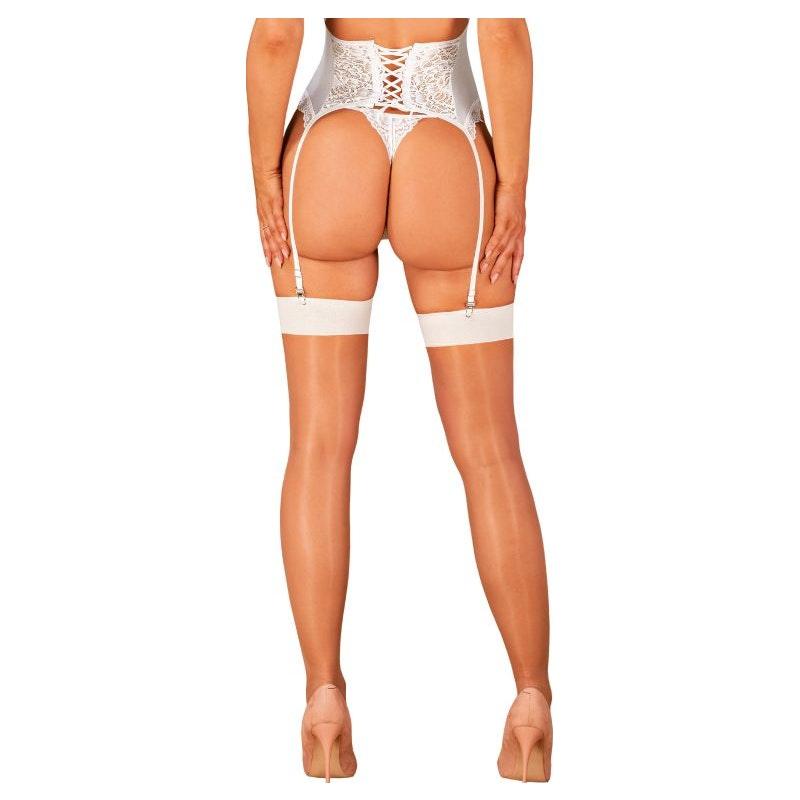 S814 Stockings White - Lingerie
