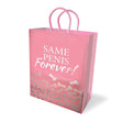 Same Penis Forever Gift Bag - Novelties