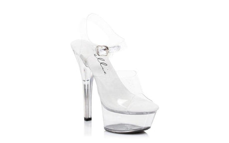 Sandal Clear 6in - Lingerie