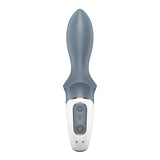 Satisfyer Air Pump Booty 1 - Grey Inflatable Anal Vibrator - Naughty by Nature Adult Store