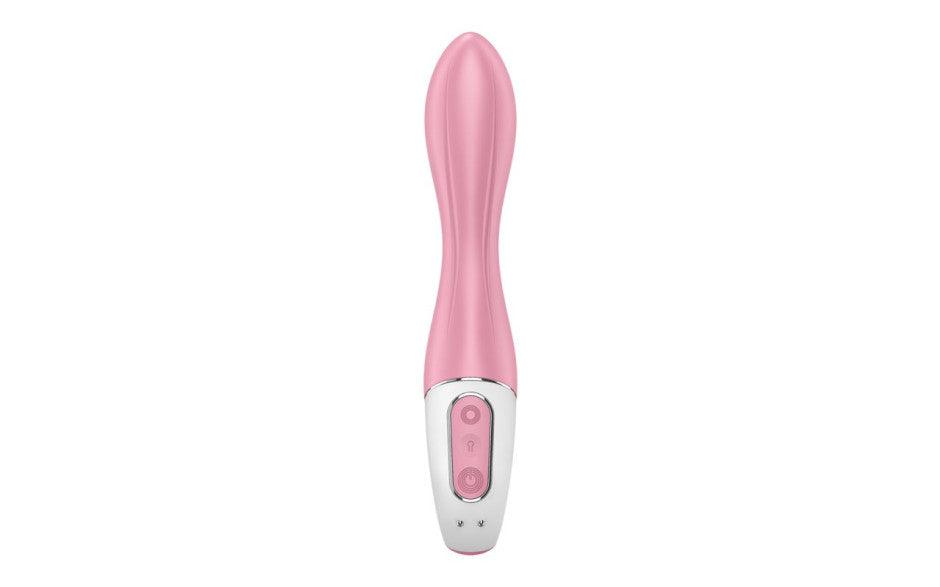 Satisfyer Air Pump Vibrator 2 Light Red - Adult Toys