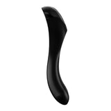 Satisfyer Candy Cane Finger Vibe Black - Adult Toys